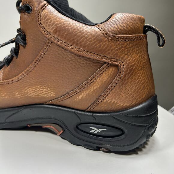 Reebok Work Boots Men’s 12M Waterproof EH Safety Toe Leather Brown RB4444 main image 11